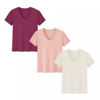 Футболка женская Футболка из трех частей, летняя однотонная женская футболка свободного кроя с короткими рукавами и разрезом 2XL