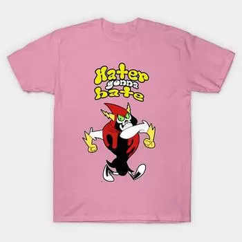 Футболка женская футболка Wander Over Yonder Hater Gonna Hate Harajuku Print Kawaii футболка летняя женская футболка с коротким рукавом топ футболка S розовый
