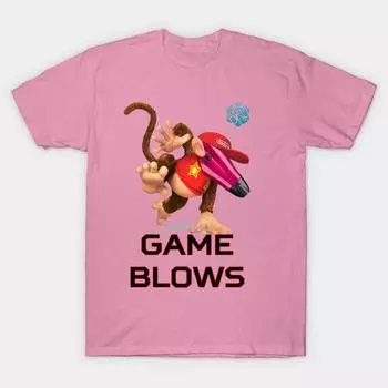 Футболка женская Game Blows Harajuku Print Kawaii футболка летняя женская футболка с коротким рукавом топ футболка S