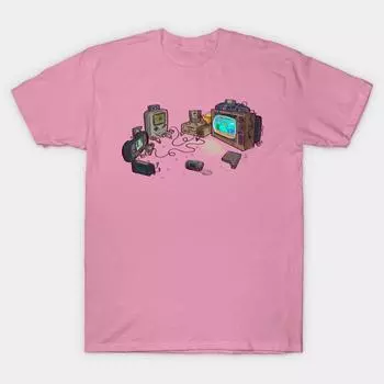 Футболка женская Gamers Gonna Game Harajuku Print Kawaii футболка летняя с коротким рукавом женская футболка топ футболка S