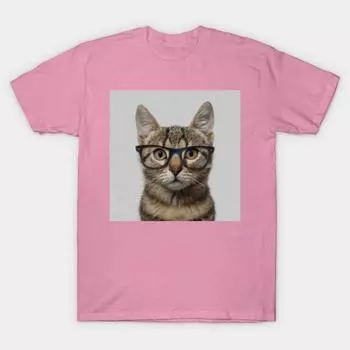 Футболка женская Geek Cat Harajuku Print Kawaii футболка летняя женская футболка с коротким рукавом топ футболка S розовый