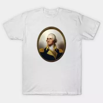 Футболка женская General Washington Harajuku Print Kawaii футболка летняя с коротким рукавом женская футболка топ футболка S розовый