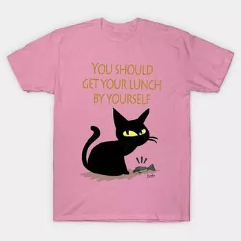 Футболка женская Get Your Lunch Harajuku Print Kawaii футболка летняя с коротким рукавом женская футболка топ футболка S