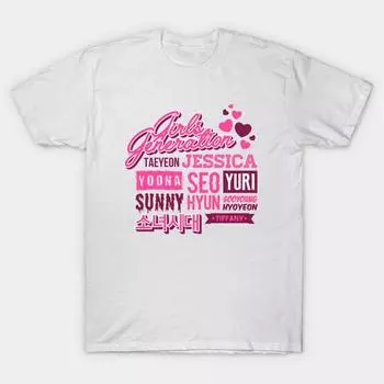 Футболка женская Girls Generation Collage Harajuku Print Kawaii футболка летняя женская футболка с коротким рукавом топ футболка S