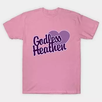 Футболка женская Godless Heathen Harajuku Print Kawaii футболка летняя женская футболка с коротким рукавом топ футболка S