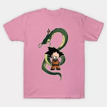 Футболка женская Goku Chibi Harajuku Print Kawaii футболка летняя женская футболка с коротким рукавом топ футболка S розовый