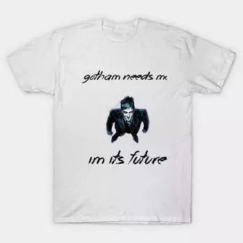 Футболка женская Gotham Needs Me Harajuku Print Kawaii футболка летняя с коротким рукавом женская футболка топ футболка S