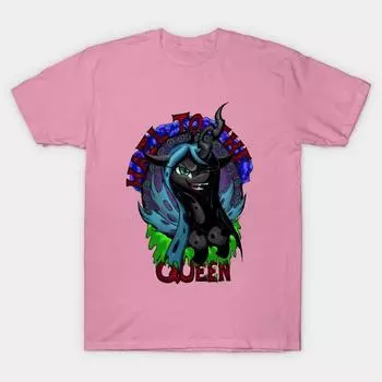 Футболка женская Hail To The Queen Harajuku Print Kawaii футболка летняя с коротким рукавом женская футболка топ футболка S