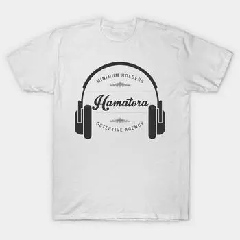 Футболка женская Hamatora Detective Agency Harajuku Print Kawaii футболка летняя женская футболка с коротким рукавом топ S розовый