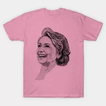 Футболка женская Хиллари Клинтон Harajuku Print Kawaii футболка летняя с коротким рукавом женская футболка топ футболка S розовый