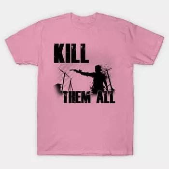 Футболка женская Ходячие мертвецы Рик Граймс Harajuku Принт Kawaii Футболка летняя с коротким рукавом женская футболка Топ Футболка S