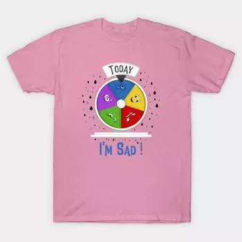 Футболка женская I Am Sad Harajuku Print Kawaii футболка летняя с коротким рукавом женская футболка топ футболка S розовый