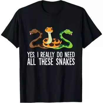 Футболка женская и мужская, хлопковые топы, летняя мода, уличные футболки с коротким рукавом, футболки с принтом змеи 3D, женская и мужская одежда M