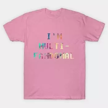 Футболка женская Im Multi Fandomal Harajuku Print Kawaii футболка летняя женская футболка с коротким рукавом топ футболка S