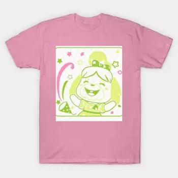 Футболка женская Isabelle Happy Year Harajuku Print Kawaii футболка летняя с коротким рукавом женская футболка топ футболка S розовый