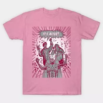 Футболка женская Its Alive The Menace Of Ultron Harajuku Print Kawaii футболка летняя женская футболка с коротким рукавом топ футболка S