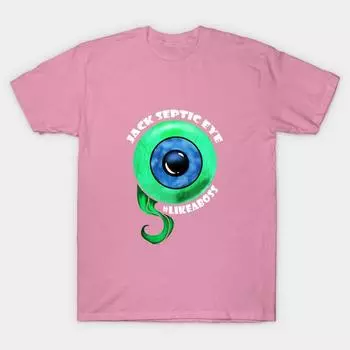 Футболка женская Jack Septic Eye Harajuku Print Kawaii футболка летняя женская футболка с коротким рукавом топ футболка S розовый