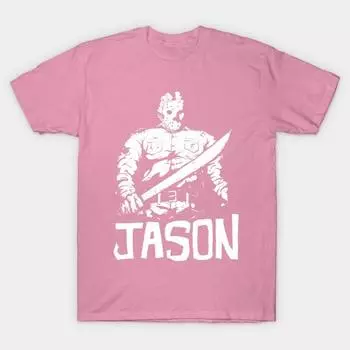 Футболка женская Jason Harajuku Print Kawaii футболка летняя с коротким рукавом женская футболка топ футболка S
