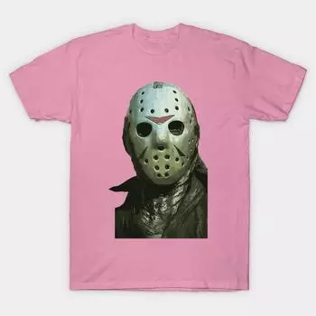 Футболка женская Jason Voohrees Harajuku Print Kawaii футболка летняя женская футболка с коротким рукавом топ футболка S розовый