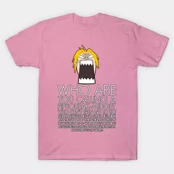 Футболка женская Эдвард Элрик Стальной алхимик Harajuku принт Kawaii футболка летняя женская футболка с коротким рукавом топ футболка S розовый