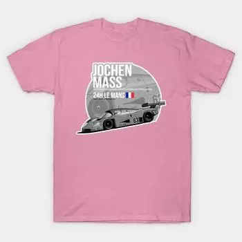 Футболка женская Jochen Mass 1989 Le Mans Harajuku Print Kawaii футболка летняя женская футболка с коротким рукавом топ футболка S розовый