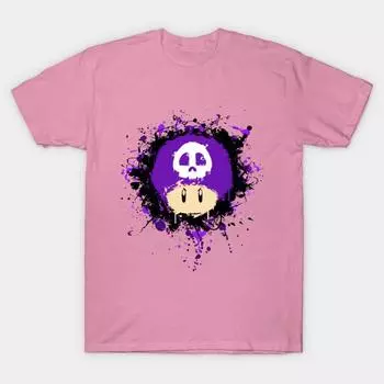 Футболка женская Just One Bad Mushroom Harajuku Print Kawaii футболка летняя женская футболка с коротким рукавом топ футболка S