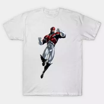 Футболка женская Капитан Британия Harajuku Принт Kawaii Футболка летняя с коротким рукавом женская футболка топ футболка S розовый