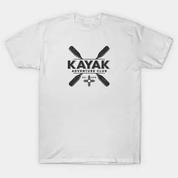Футболка женская Kayak Adventure Club Harajuku Print Kawaii футболка летняя женская футболка с коротким рукавом топ футболка S розовый