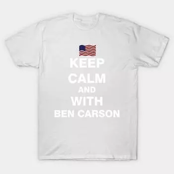Футболка женская Keep Calm And With Ben Carson Harajuku Print Kawaii футболка летняя с коротким рукавом женская футболка топ футболка S розовый