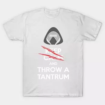 Футболка женская Keep Calm Kylo Harajuku Print Kawaii футболка летняя с коротким рукавом женская футболка топ футболка S розовый