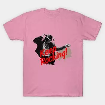 Футболка женская Keep Rocking Harajuku Print Kawaii футболка летняя женская футболка с коротким рукавом топ футболка S розовый