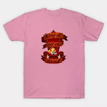 Футболка женская King Of All The Land Harajuku Print Kawaii футболка летняя женская футболка с коротким рукавом топ футболка S