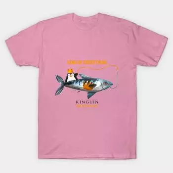 Футболка женская King Of Everything Kinguin Harajuku Print Kawaii футболка летняя с коротким рукавом женская футболка топ футболка S