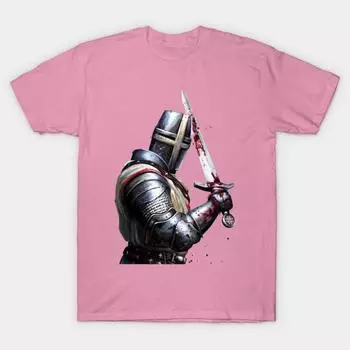 Футболка женская Knights Of The Temple Harajuku Print Kawaii футболка летняя женская футболка с коротким рукавом топ футболка S розовый