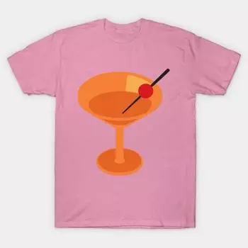 Футболка женская коктейльная Harajuku принт Kawaii футболка летняя с коротким рукавом женская футболка топ футболка S