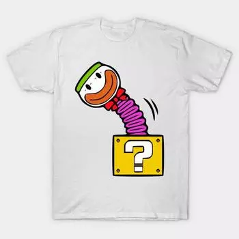 Футболка женская Koopa In The Box Harajuku Print Kawaii футболка летняя женская футболка с коротким рукавом топ футболка S розовый