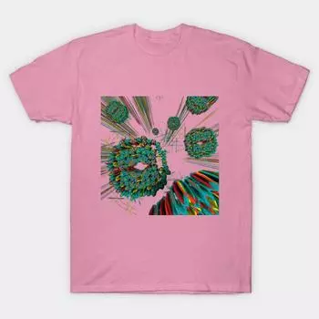 Футболка женская Коралловый риф Harajuku Принт Kawaii Футболка летняя с коротким рукавом женская футболка Топ Футболка S