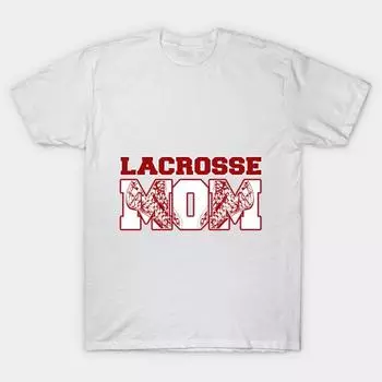 Футболка женская Lacrosse Mom Harajuku Print Kawaii футболка летняя с коротким рукавом женская футболка топ футболка S