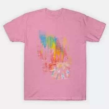 Футболка женская Leaving Rapture Harajuku Print Kawaii футболка летняя с коротким рукавом женская футболка топ футболка S