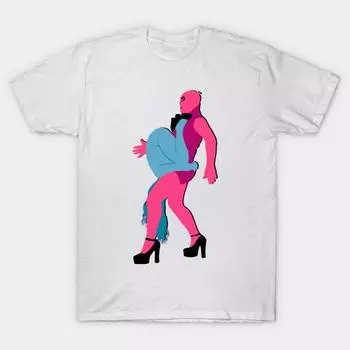 Футболка женская Leigh Bowery Harajuku Print Kawaii футболка летняя женская футболка с коротким рукавом топ футболка S розовый