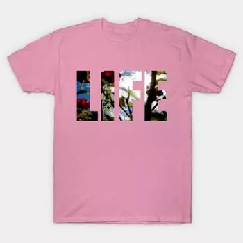 Футболка женская Life Harajuku Print Kawaii футболка летняя с коротким рукавом женская футболка топ футболка S