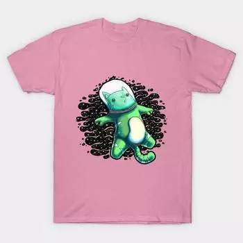 Футболка женская Lost In Space Harajuku Print Kawaii футболка летняя женская футболка с коротким рукавом топ футболка S