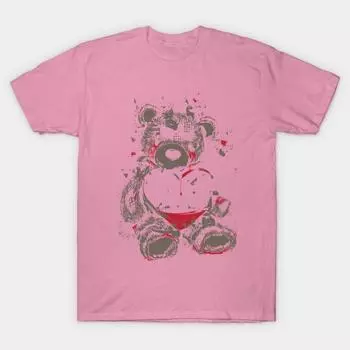 Футболка женская Love Bear Harajuku Print Kawaii футболка летняя женская футболка с коротким рукавом топ футболка S