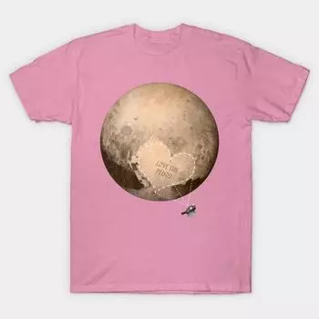 Футболка женская Love The Pluto Harajuku Print Kawaii футболка летняя женская футболка с коротким рукавом топ футболка S