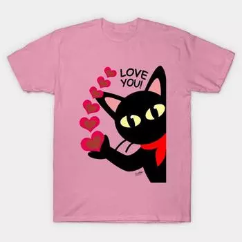 Футболка женская Love You Harajuku Print Kawaii футболка летняя женская футболка с коротким рукавом топ футболка S