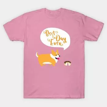 Футболка женская Лучший день когда-либо Harajuku принт Kawaii футболка летняя короткий рукав женская футболка топ футболка S розовый