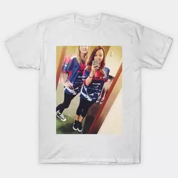 Футболка женская Lynnskiiii Harajuku Print Kawaii футболка летняя женская футболка с коротким рукавом топ футболка S белый