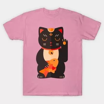 Футболка женская манящая кошка Harajuku принт Kawaii футболка летняя женская футболка с коротким рукавом топ футболка S