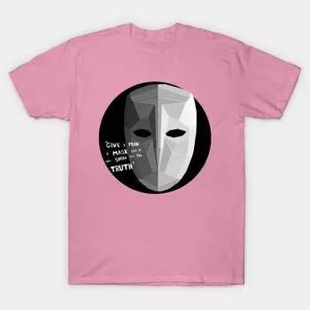 Футболка женская Маска Harajuku Принт Kawaii Футболка летняя с коротким рукавом женская футболка Топ Футболка S