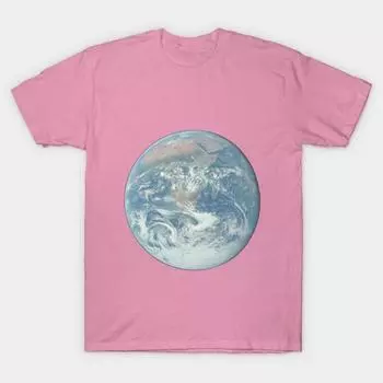 Футболка женская Мать Земля Harajuku принт Kawaii футболка летняя короткий рукав женская футболка топ футболка S розовый